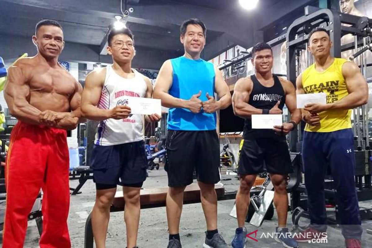 Juarai selekda binaraga Sumut, Lotus gym berikan bonus