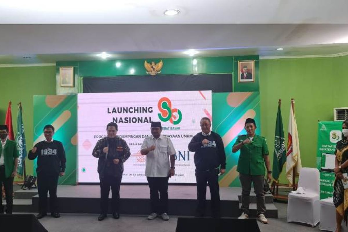 Berdayakan UMKM, GP Ansor Gandeng Pos Indonesia-BNI