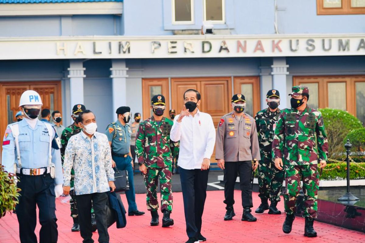 Presiden Joko Widodo  kunjungan kerja ke Sultra