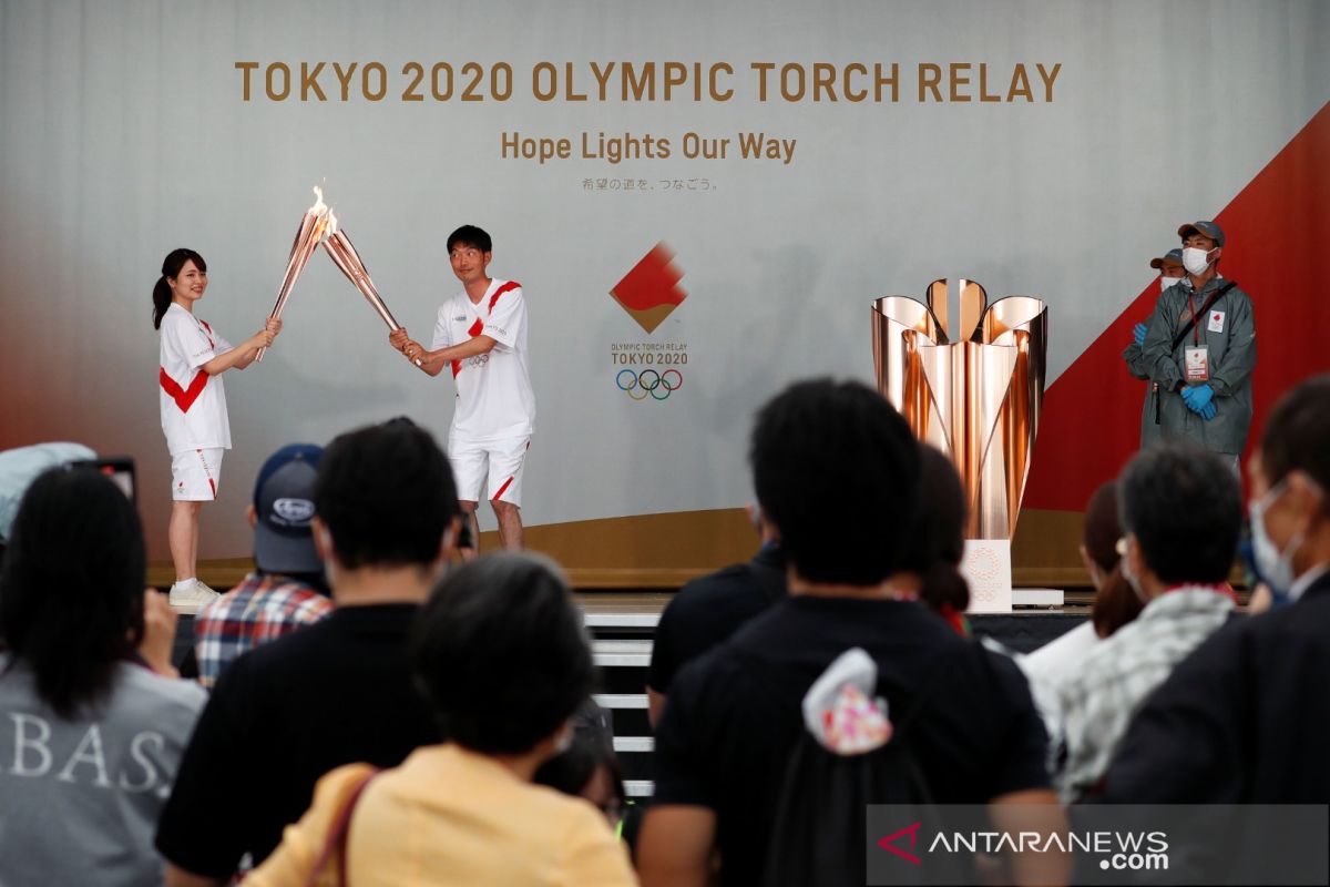 Kirab obor Olimpiade tidak digelar di jalanan Tokyo