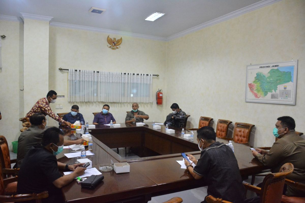 Komisi I DPRD Provinsi Jambi terima kunjungan DPRD Riau