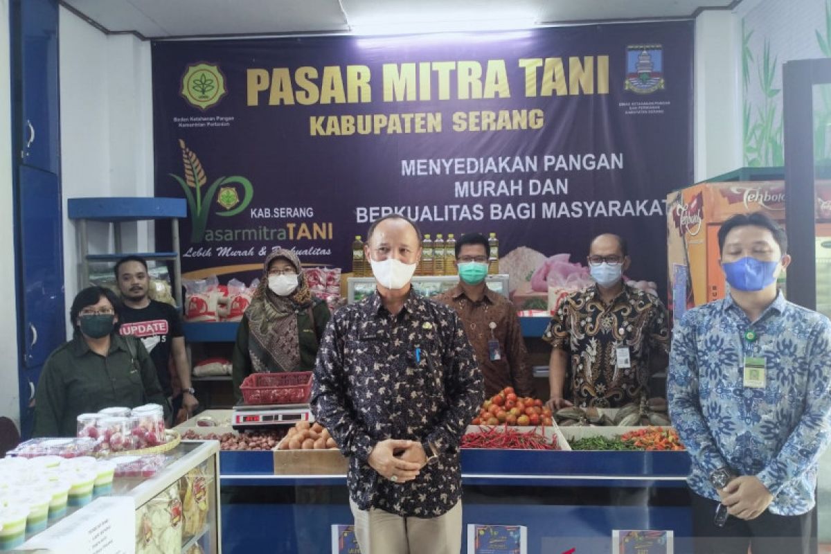 DKPP Serang: Pasar Mitra Tani pangkas mata rantai 10 bahan pokok