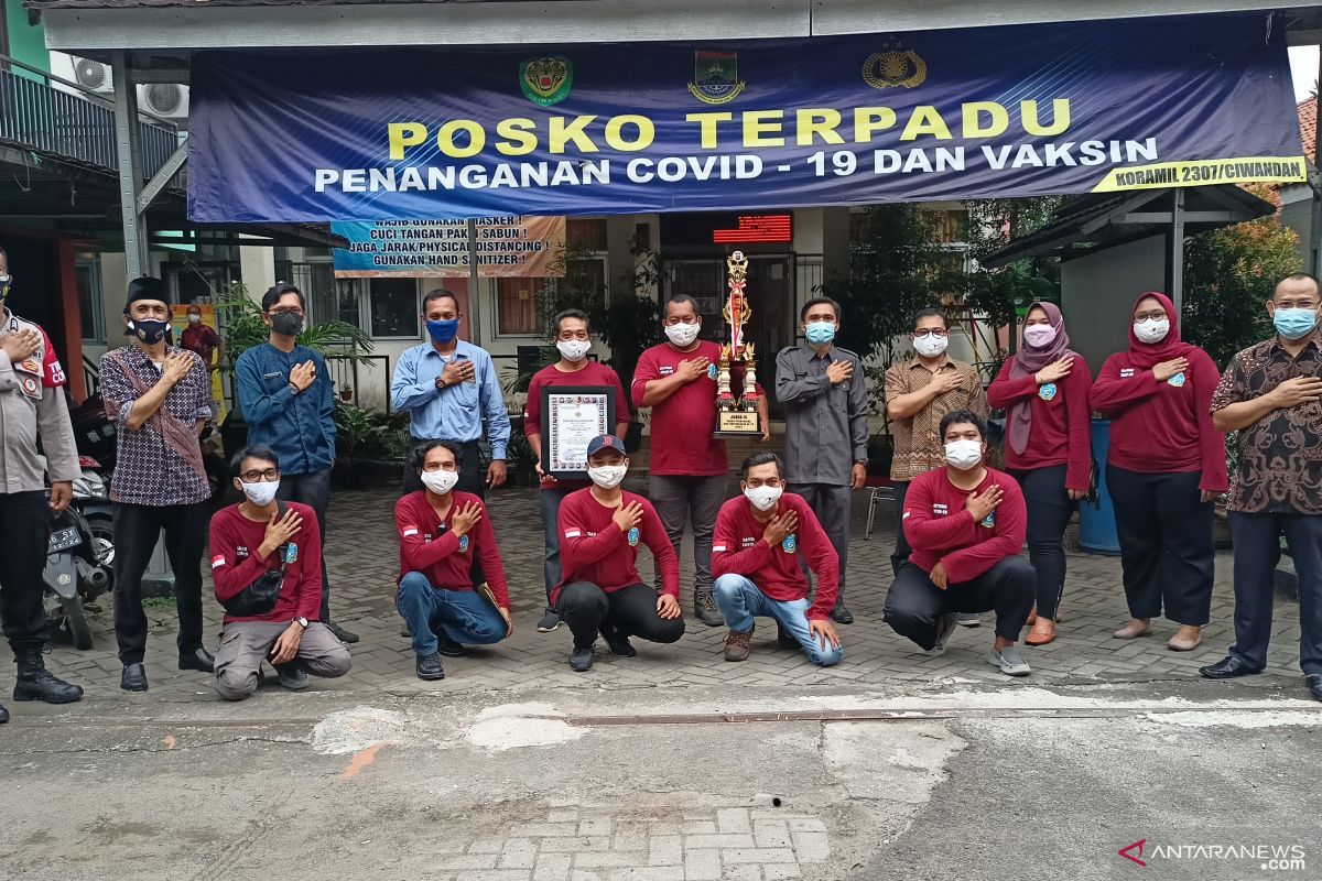 Kelurahan Citangkil juara III PPKM Mikro di Wilayah Banten