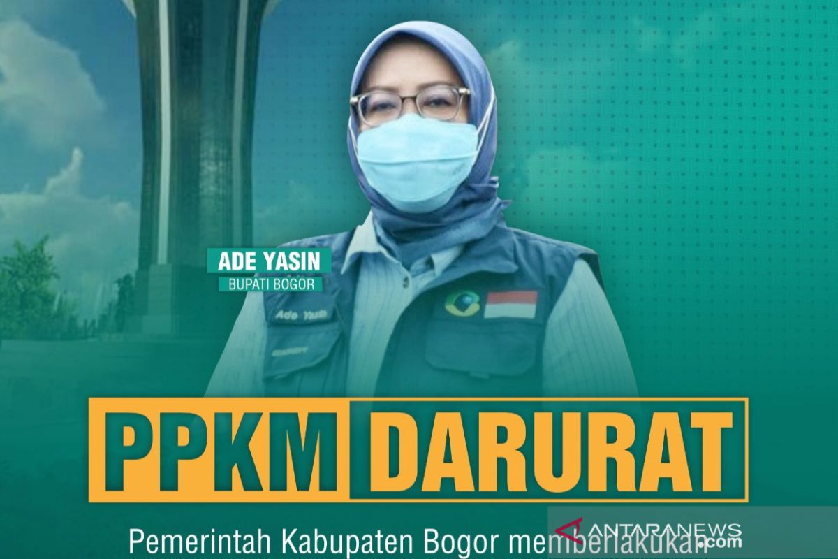 Jelang PPKM Darurat, Pemkab Bogor lakukan sosialisasi