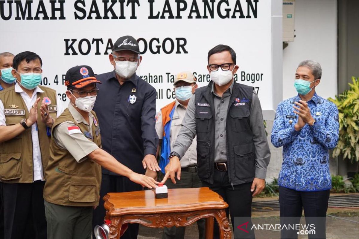 Pemkot Bogor kembali operasikan RS Lapangan di Komplek GOR Pajajaran