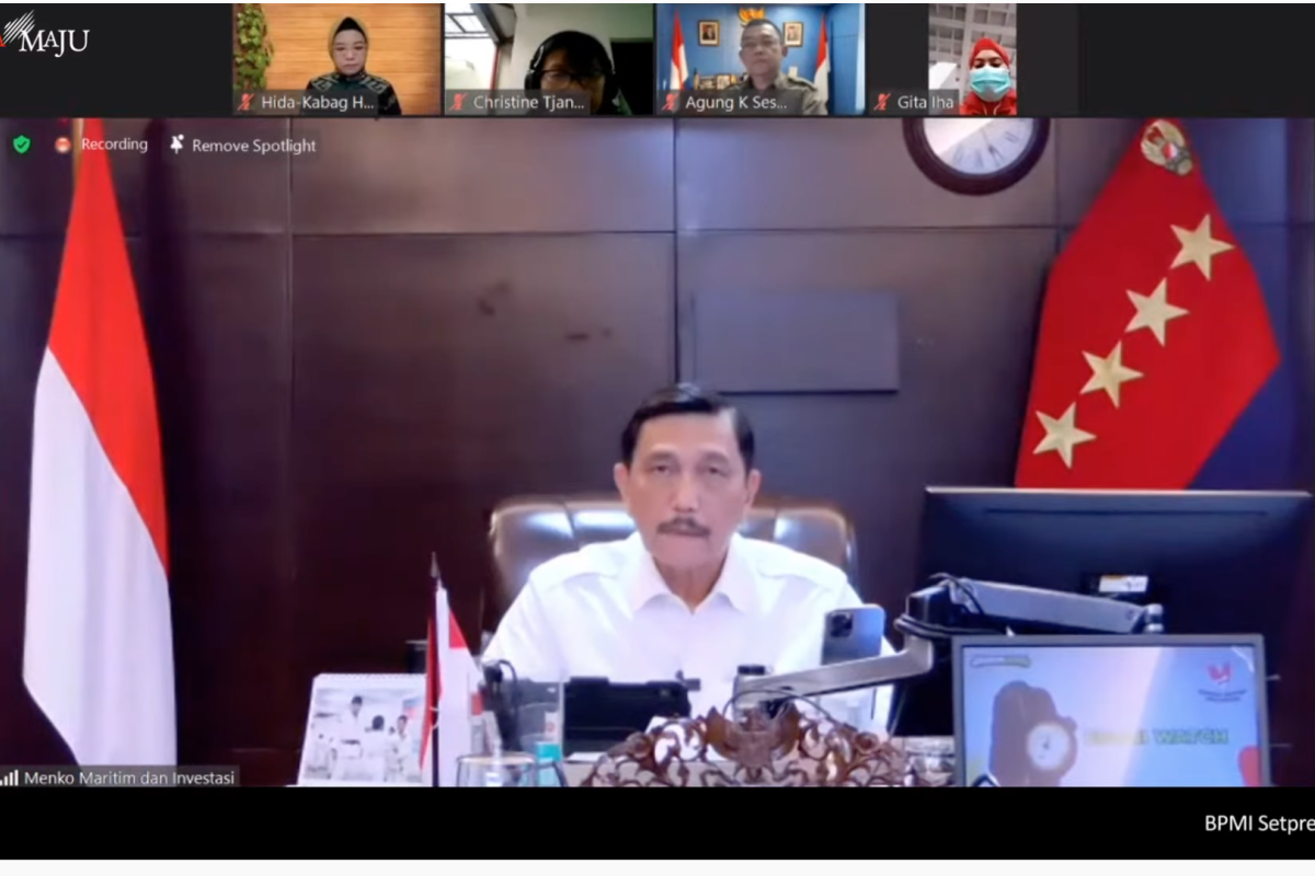 Luhut: Pengetatan aktivitas PPKM Darurat diputuskan dengan cermat