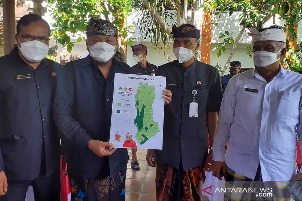 Kabupaten Gianyar tuntaskan 79,8 persen vaksinasi tahap pertama