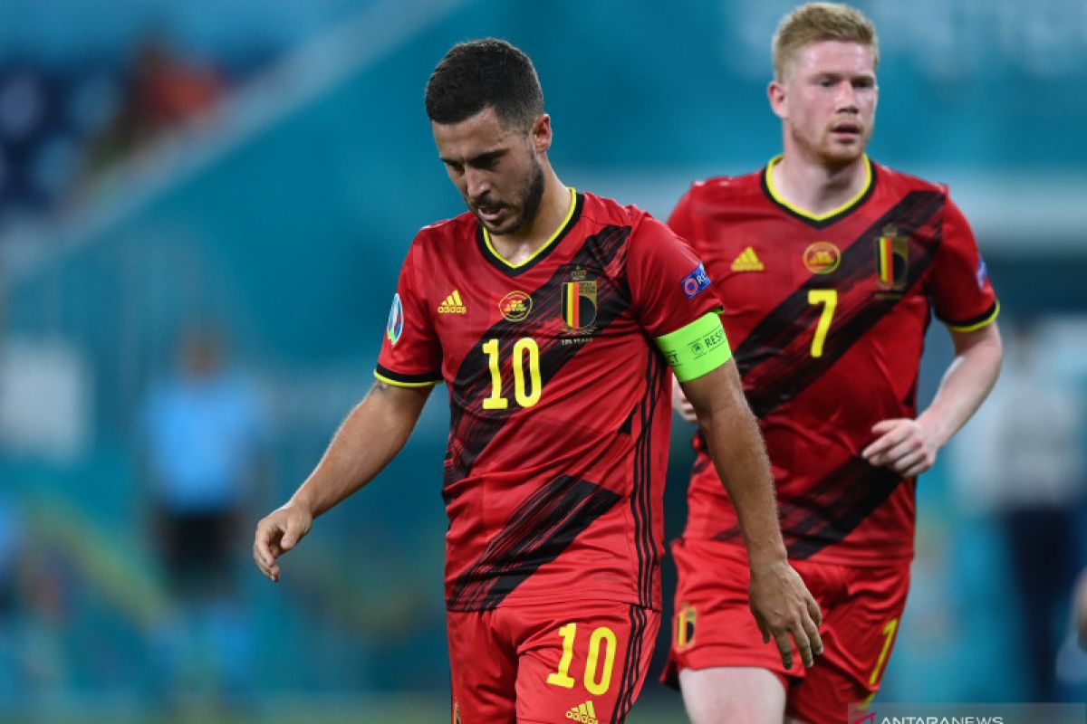 Pelatih Timnas Belgia prihatin lihat merosotnya karier Eden Hazard