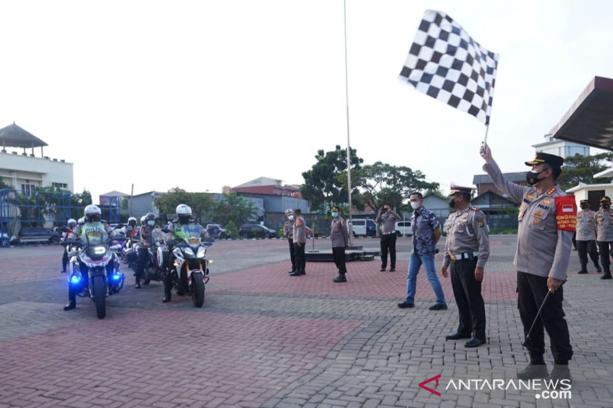 Polres Bekasi gelar apel pasukan jelang penerapan PPKM darurat