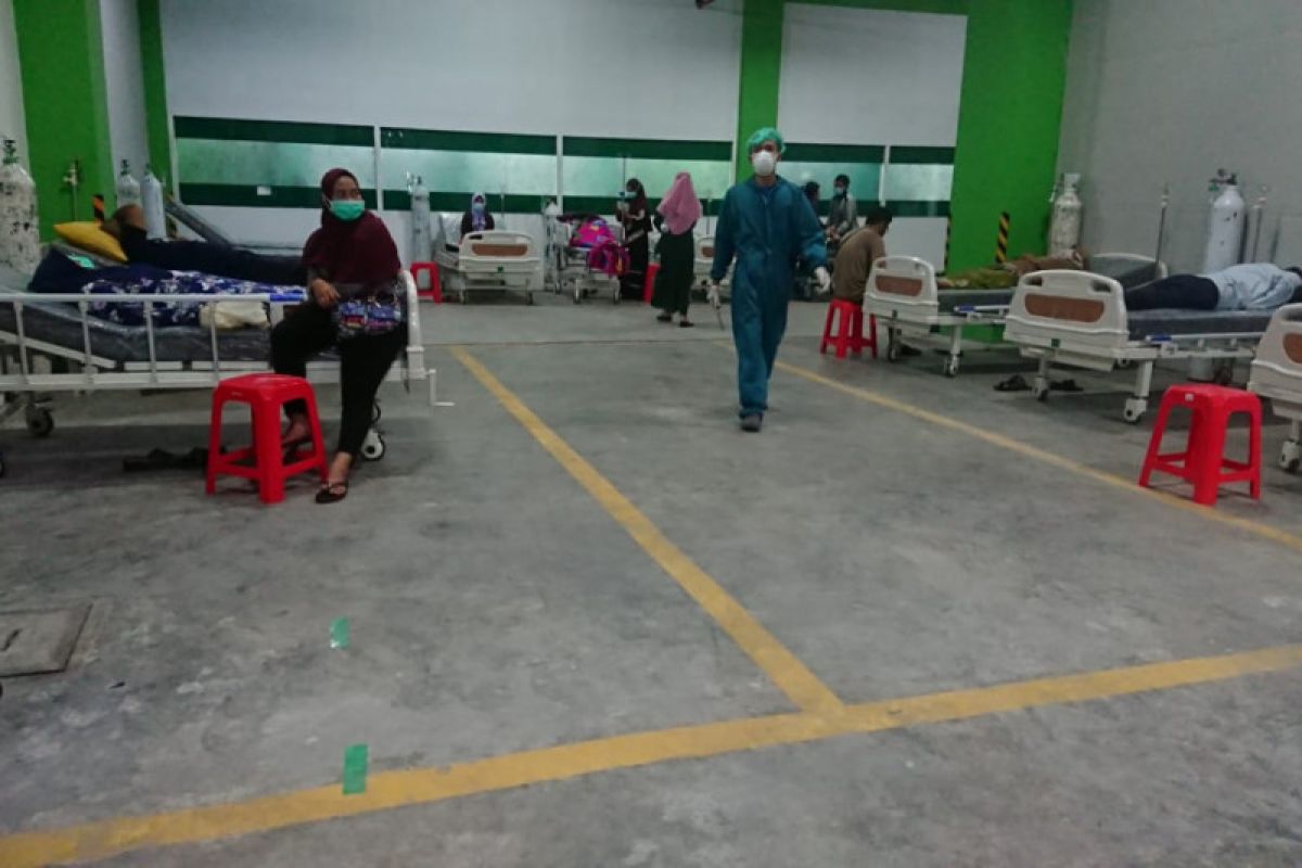 RSI Siti Hajar Sidoarjo gunakan lahan parkir sebagai IGD perawatan pasien COVID-19