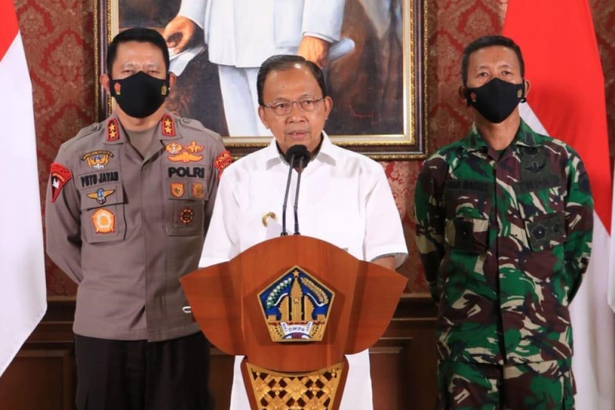 Gubernur Bali: PPKM Darurat berlaku di sembilan kabupaten/kota