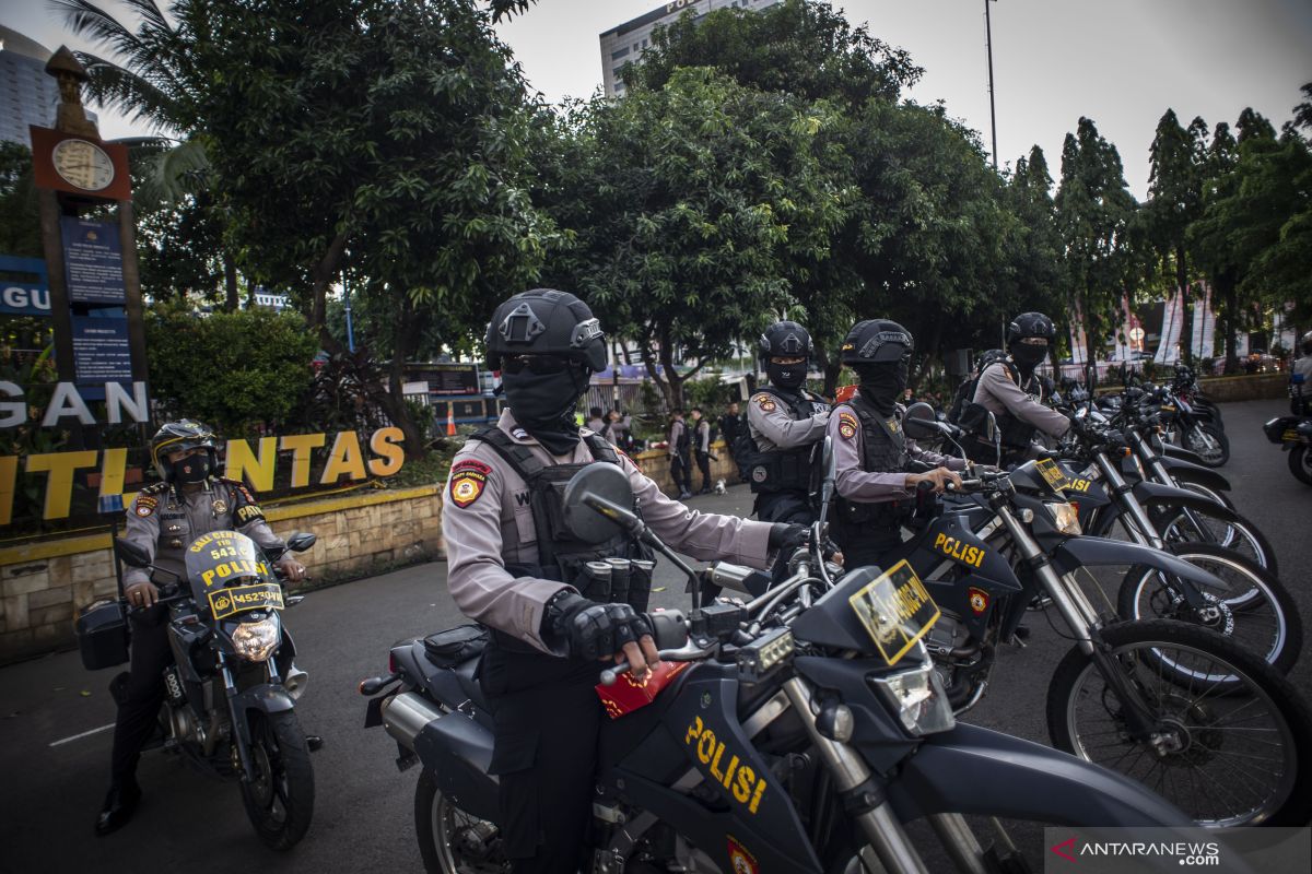 PPKM Darurat, Polda Metro tutup Jalan Sudirman untuk olahraga