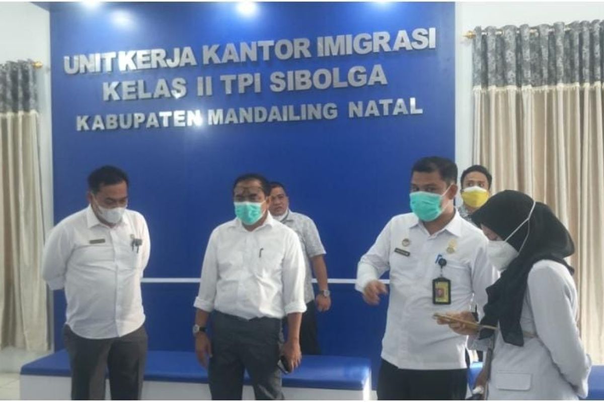 Direktorat Jenderal Imigrasi tinjau kesiapan UKK di Kabupaten Mandailing Natal