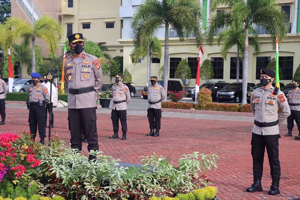 164 personel Polda Aceh naik pangkat