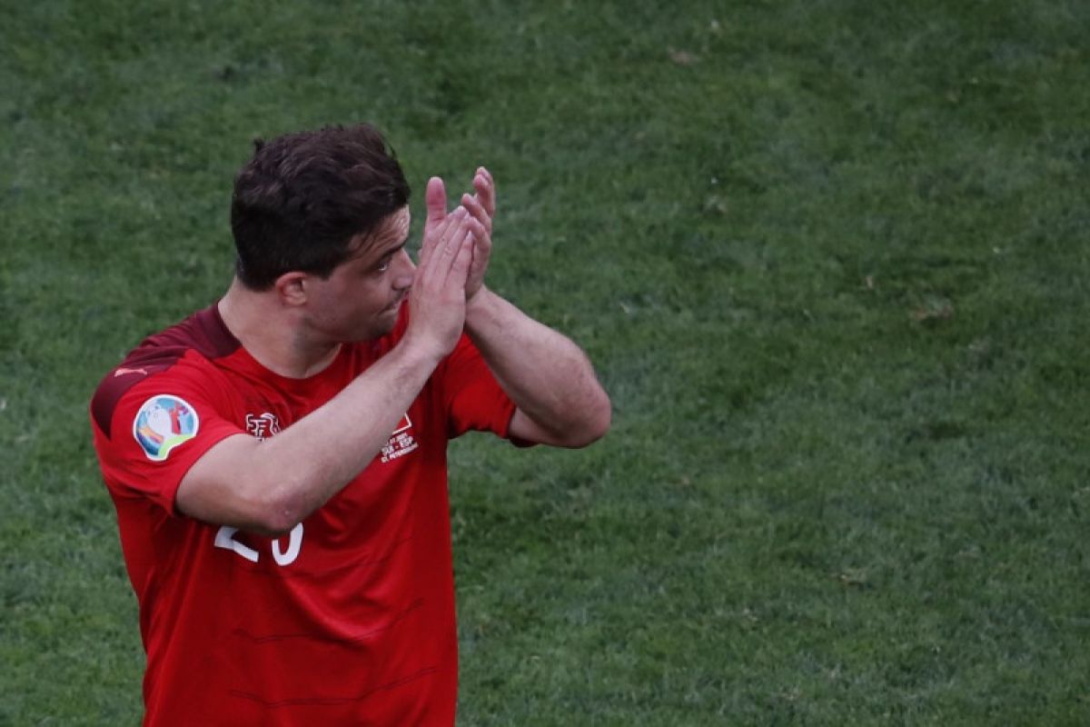 Meski Swiss kalah adu penalti 1-3 dari Spanyol, Shaqiri tetap  bangga kepada timnya