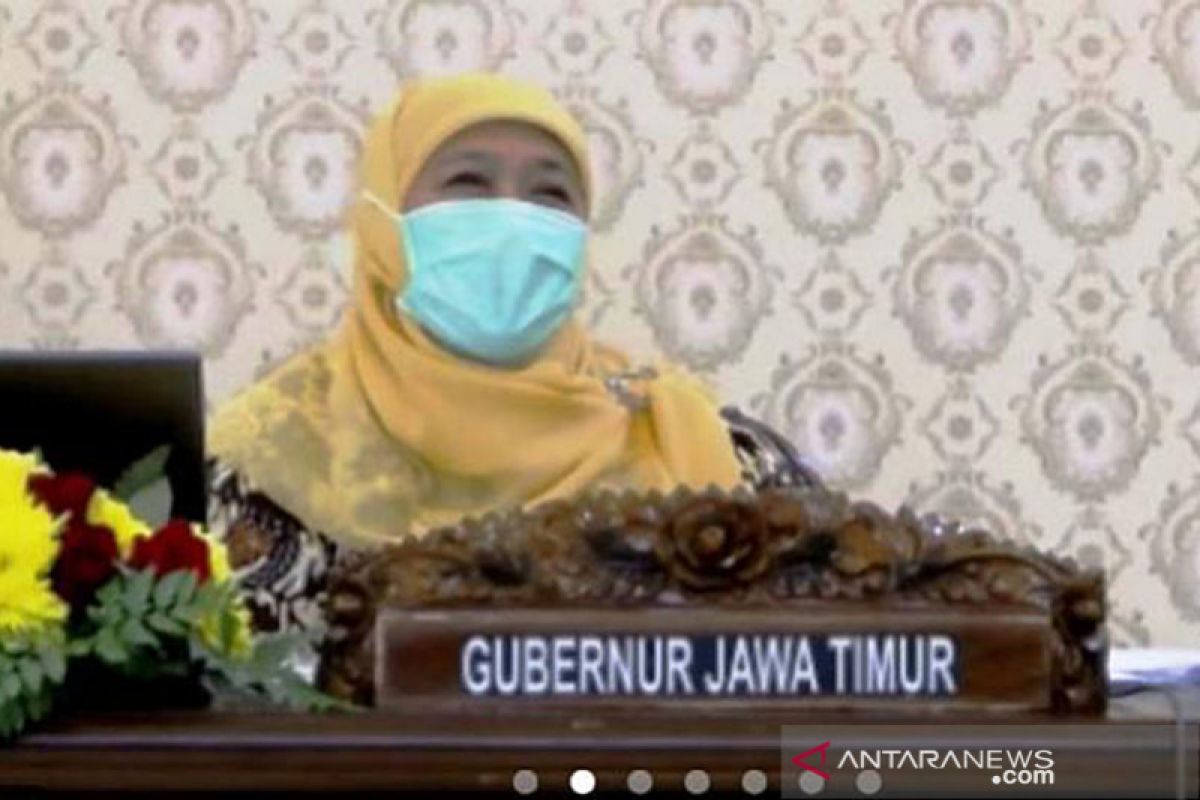 Gubernur Jatim Khofifah sudah terkonfirmasi negatif COVID-19