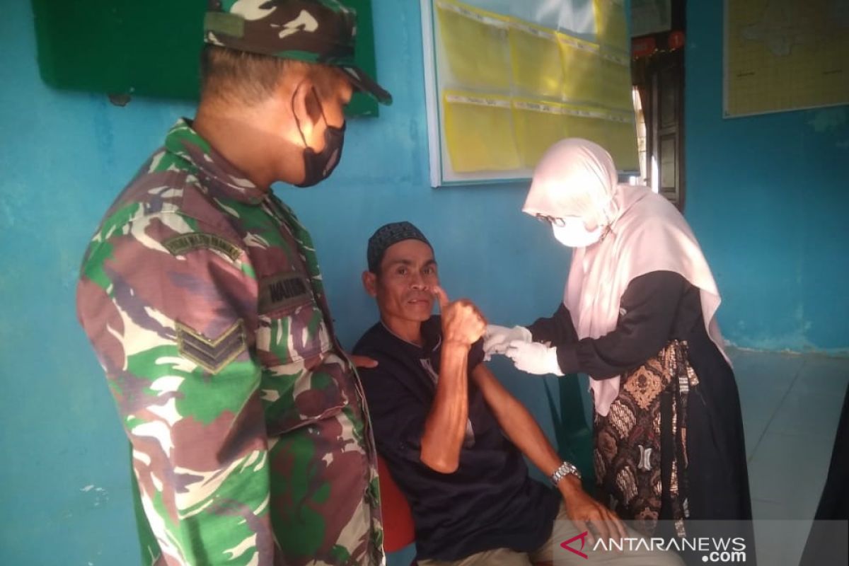 Ribuan penerima bansos di Aceh Timur telah divaksinasi COVID-19