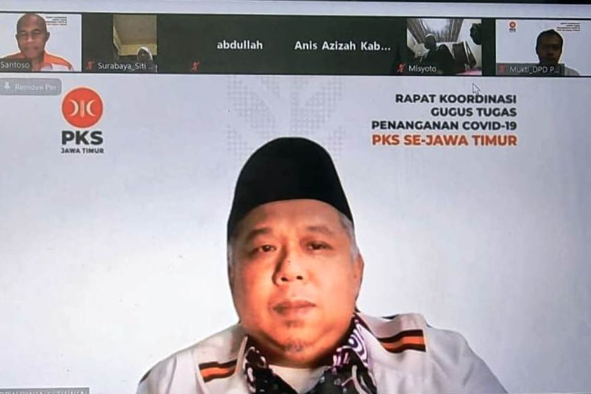 PKS Jatim ajak sukseskan PPKM darurat dan vaksinasi