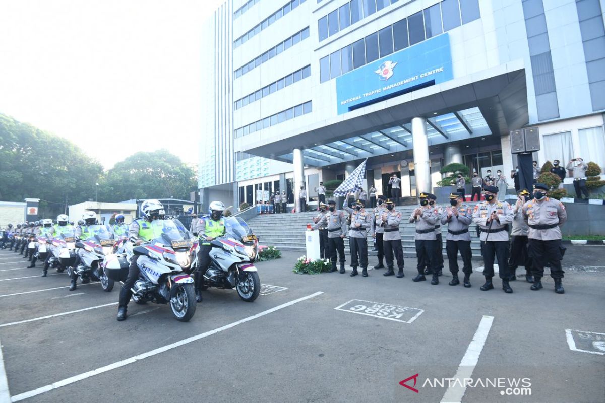 Polri dirikan 407 titik pembatasan di Jawa-Bali selama PPKM Darurat