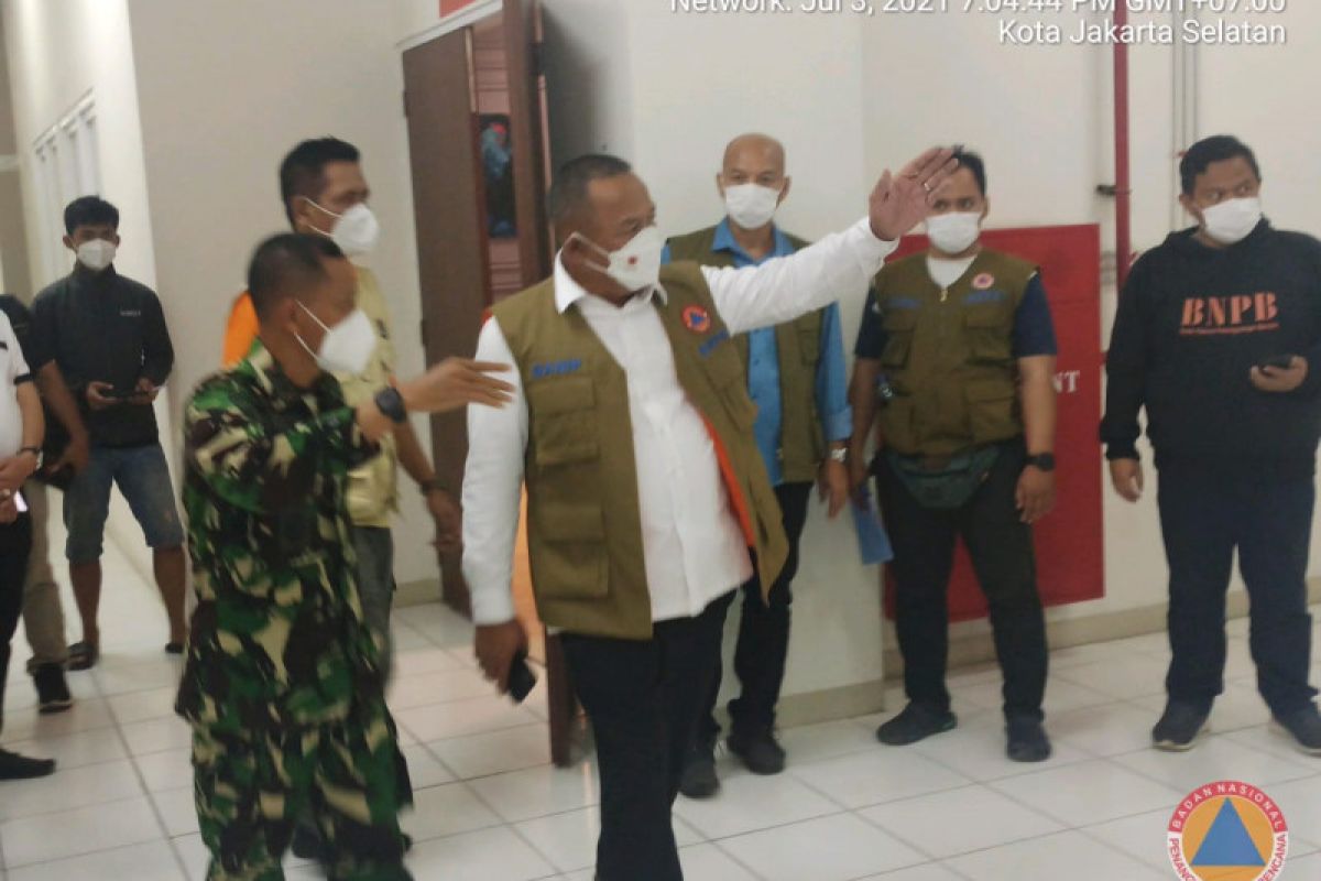 Kasatgas COVID-19 sidak fasilitas karantina pelaku perjalanan internasional