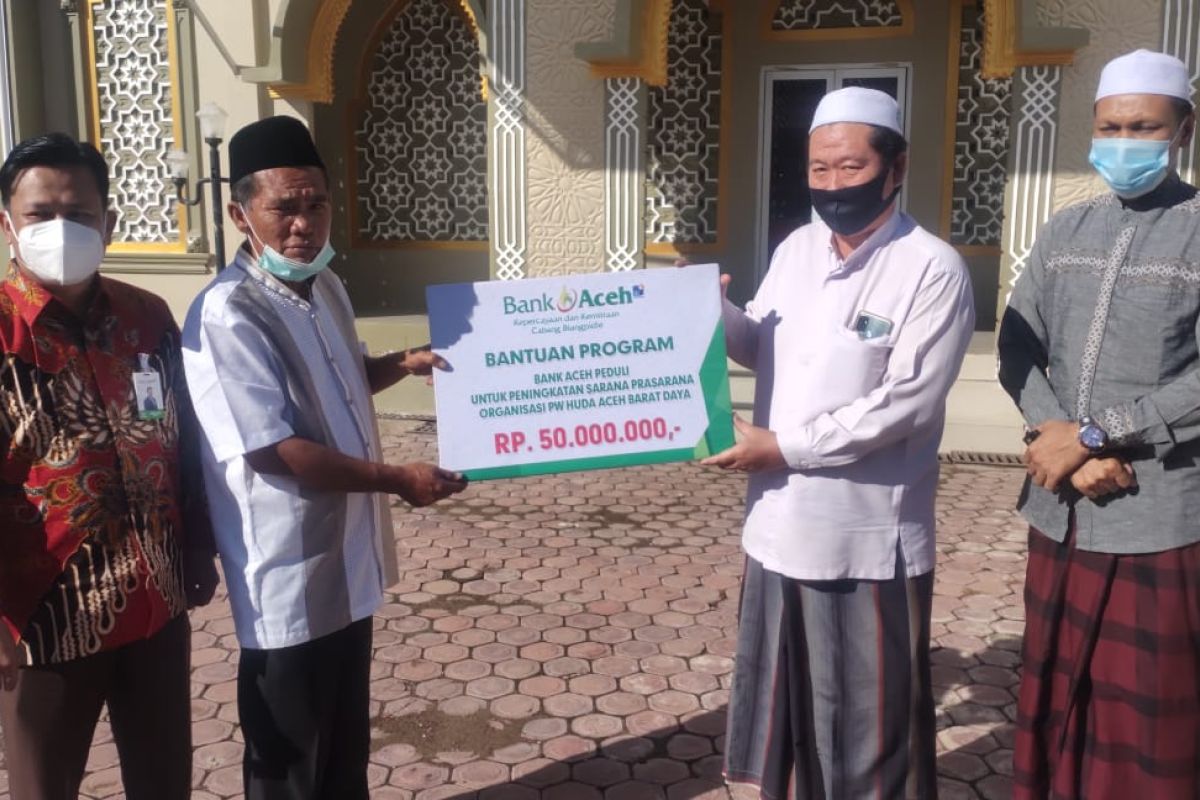 Organisasi keagamaan di Abdya terima CSR  Bank Aceh Syariah