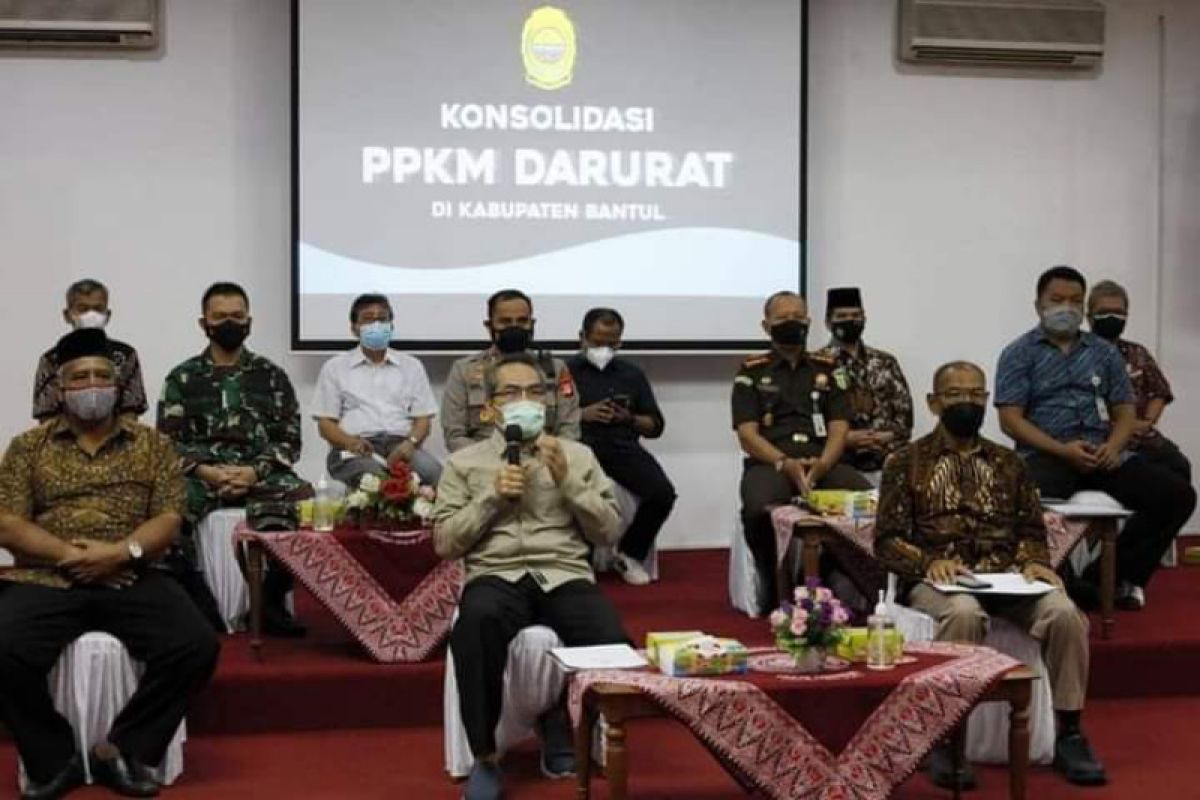 Bupati Bantul: PPKM Darurat respons pemerintah atas lonjakan kasus COVID-19