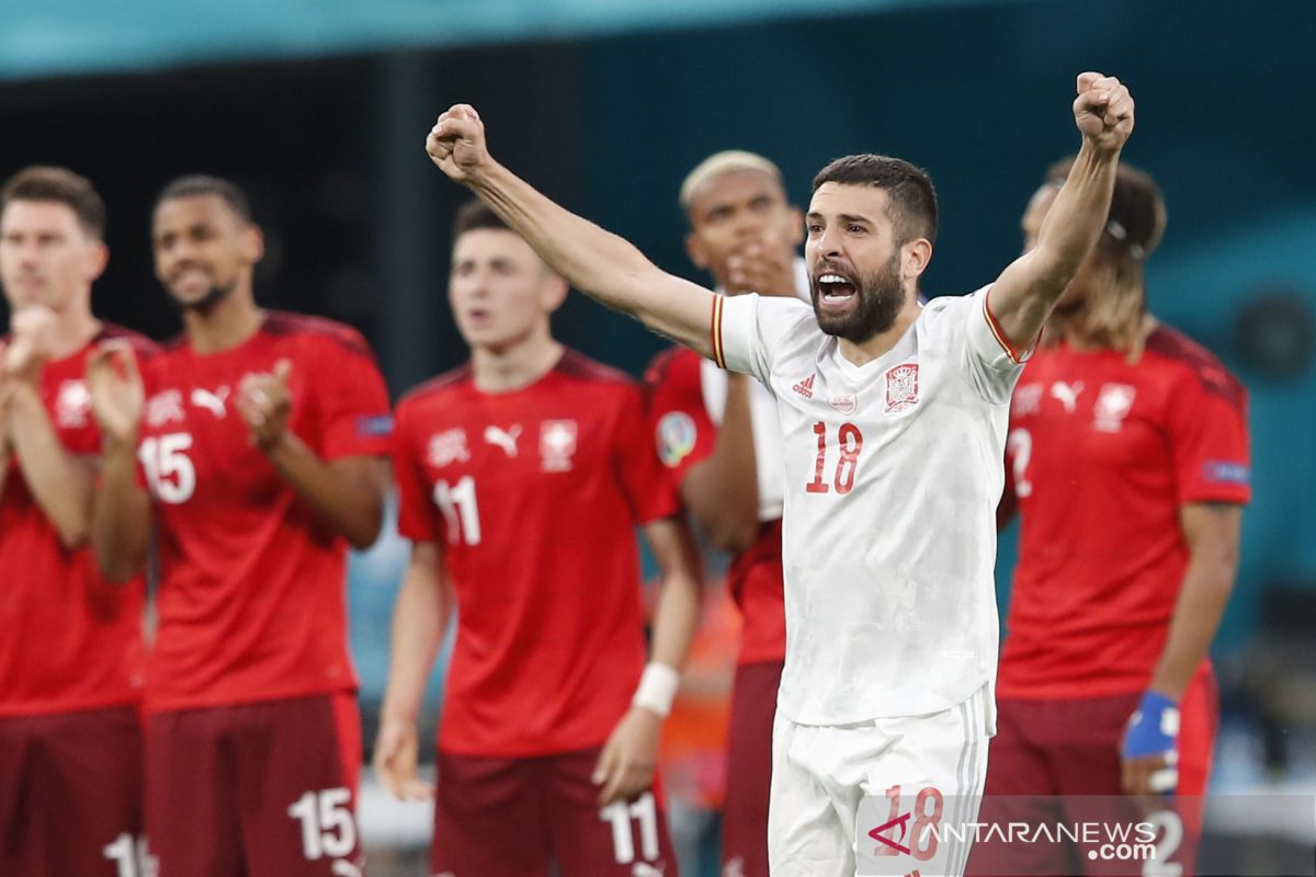 Euro 2020: Spanyol menang adu penalti atas Swiss