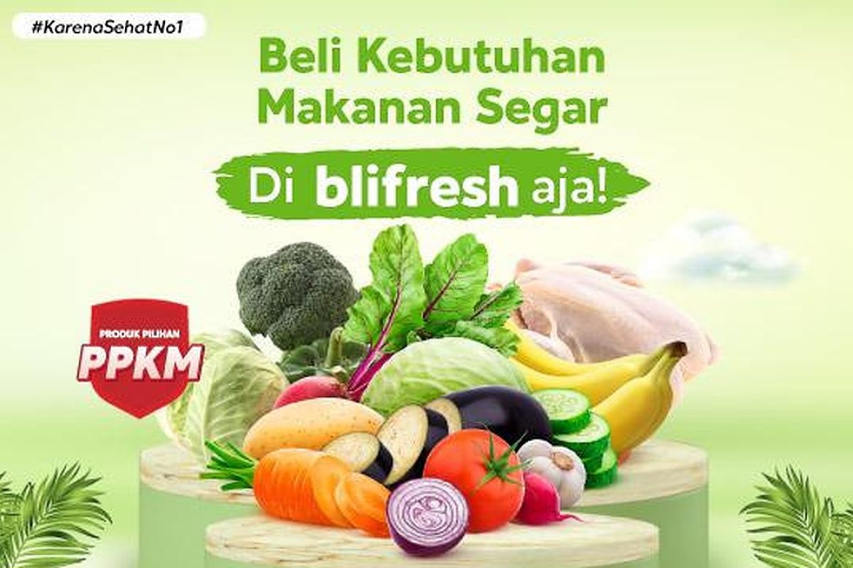 Dukung PPKM Darurat, Blibli sediakan kurasi khusus makanan & kesehatan