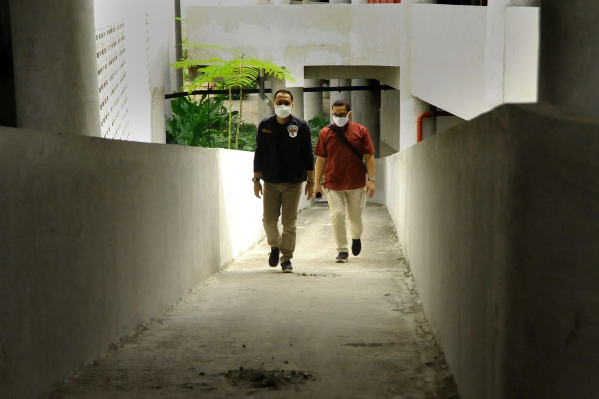 Lapangan tembak di Surabaya dijadikan rumah sakit lapangan penanganan COVID-19