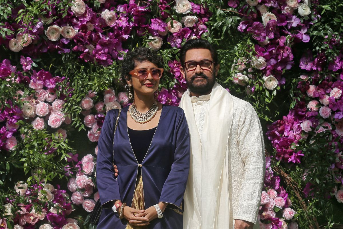 Bintang India Aamir Khan dan  istrinta  Kiran Rao akan bercerai