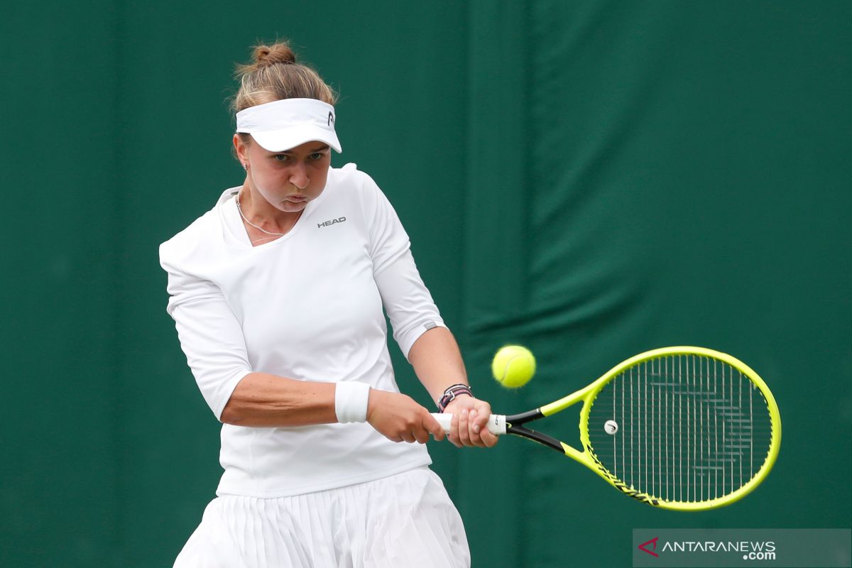 Krejcikova singkirkan Sevastova untuk melaju ke 16 besar Wimbledon