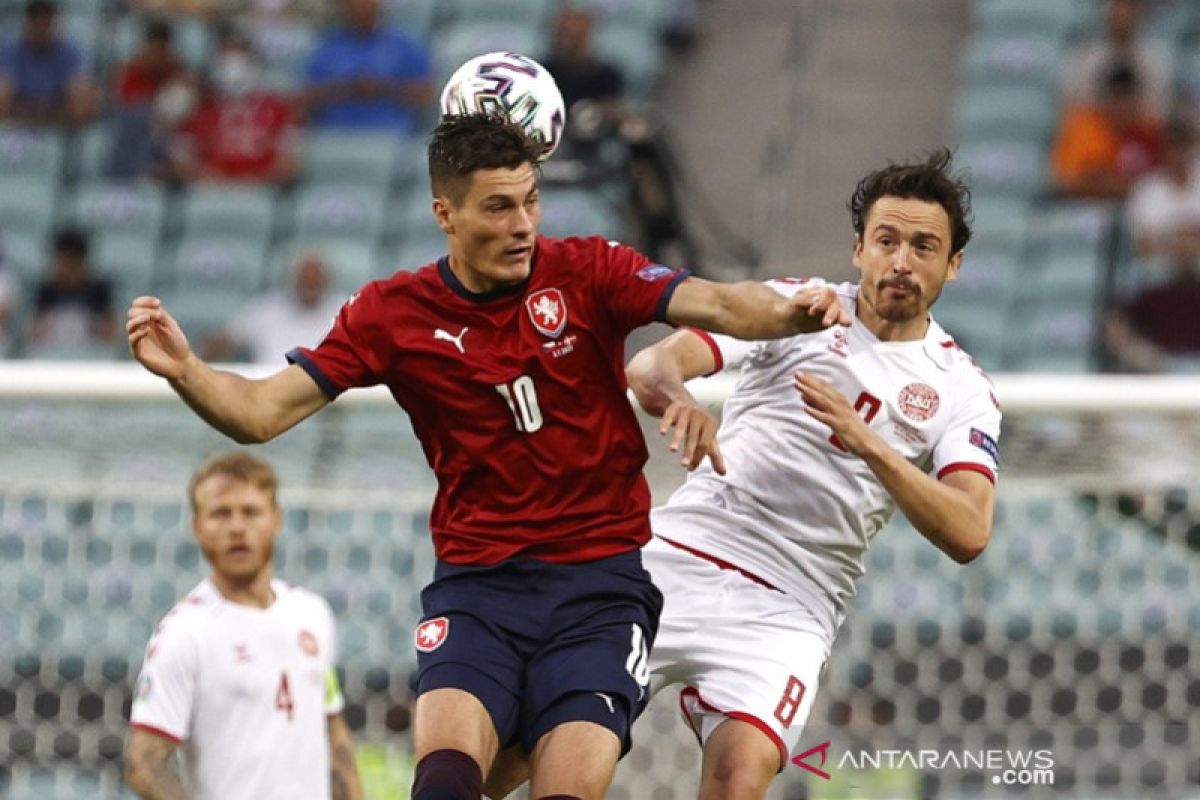 Euro 2020, Ceko kehabisan tenaga saat disingkirkan Denmark