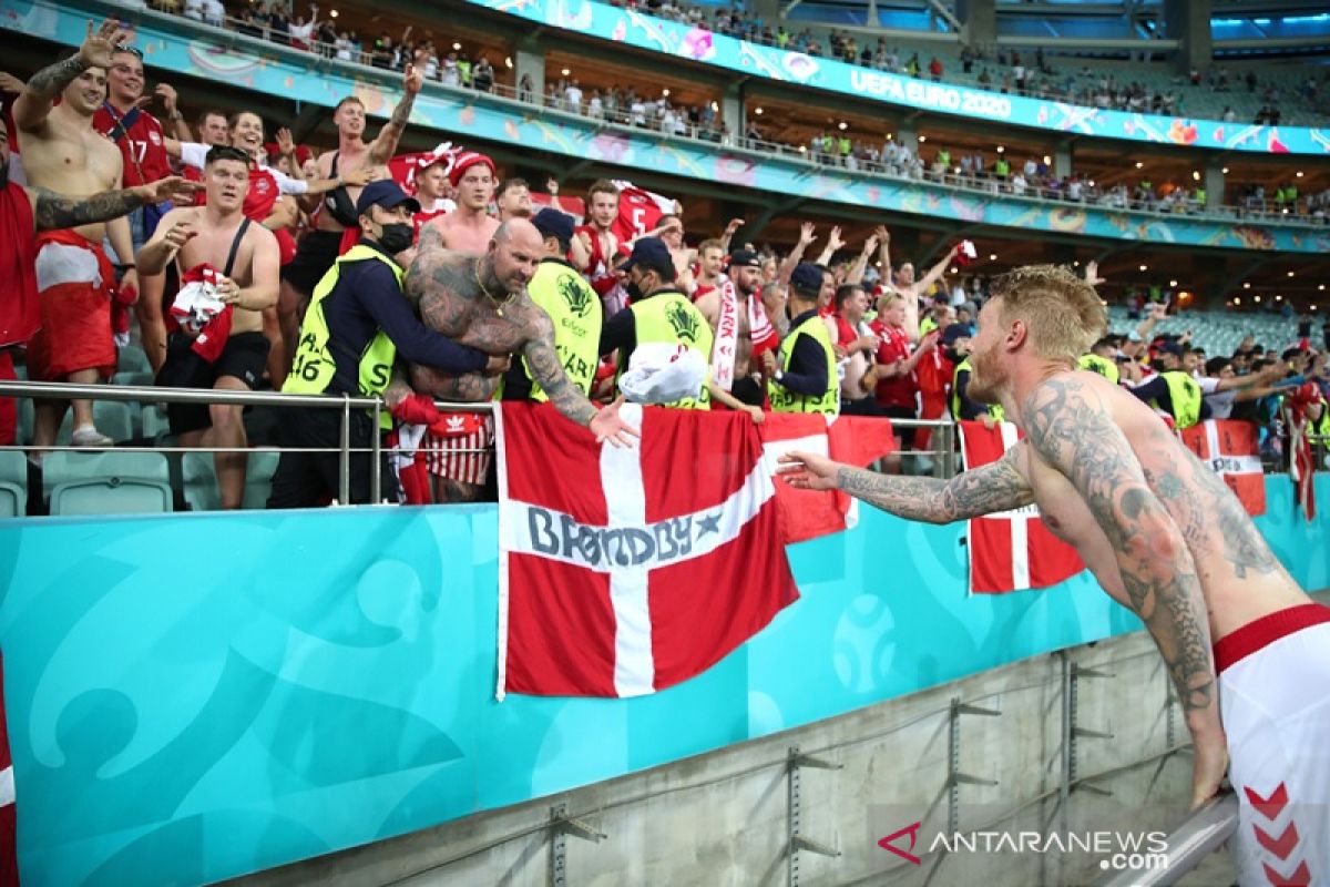 Kjaer: Mencapai Wembley memang target Denmark sejak awal