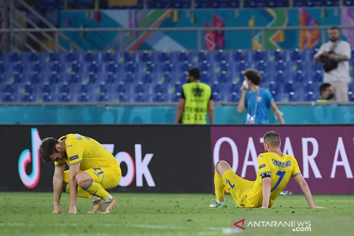 Ukraina mengalami disorientasi usai gol cepat Inggris