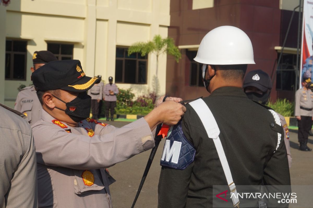 Polres Pandeglang gelar Operasi Nusa II Maung guna dukung PPKM Darurat