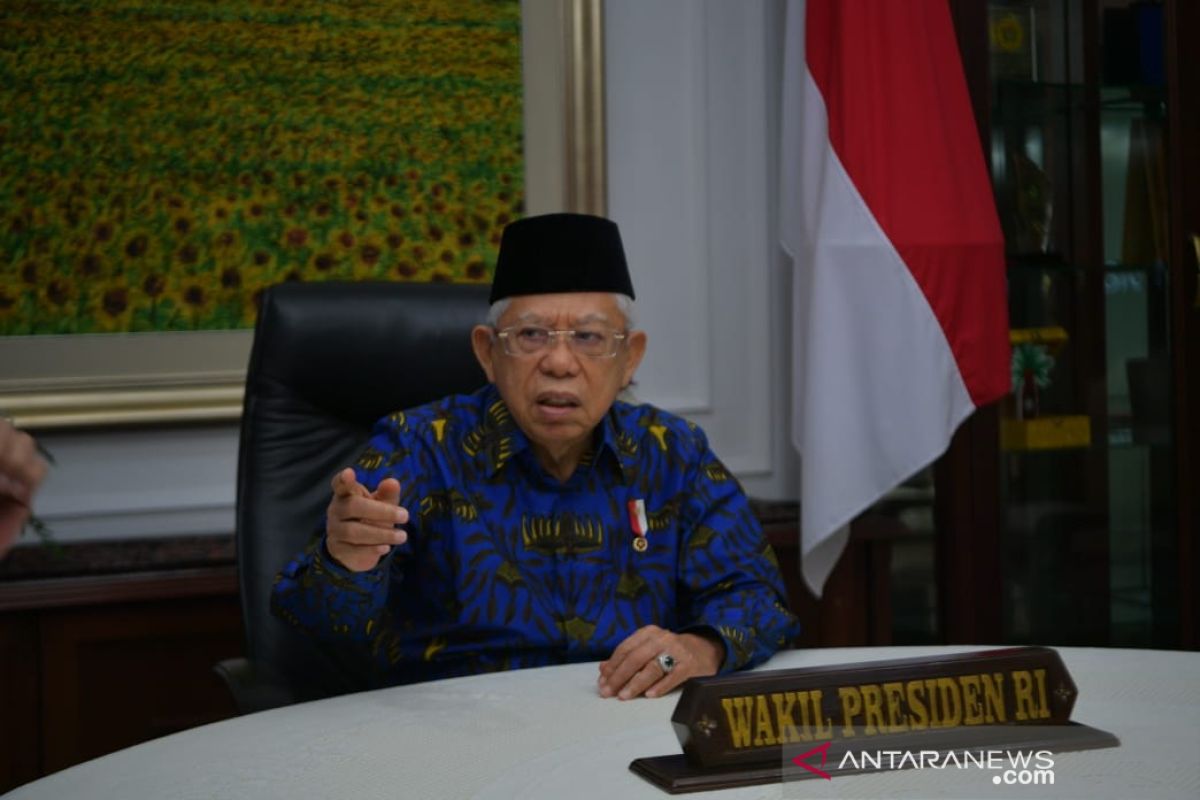 Wapres: Vaksinasi jadi ikhtiar untuk capai 