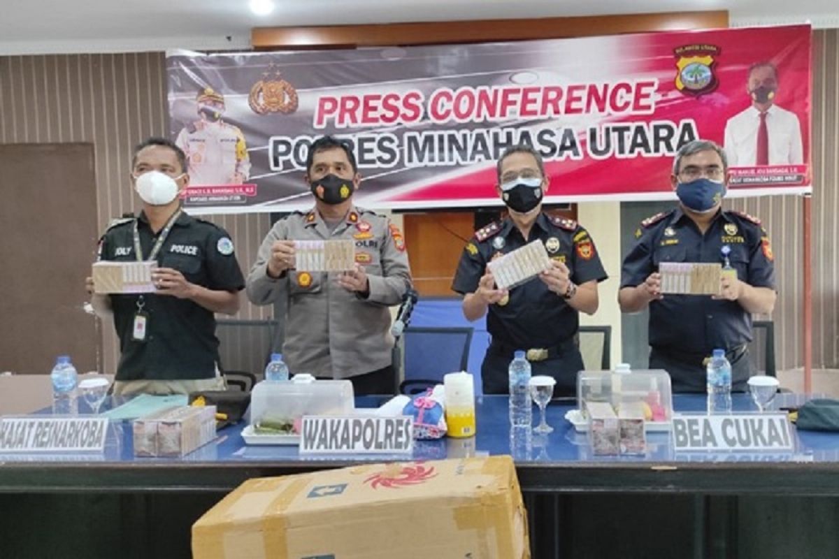 Polisi Minahasa Utara gagalkan peredaran rokok ilegal