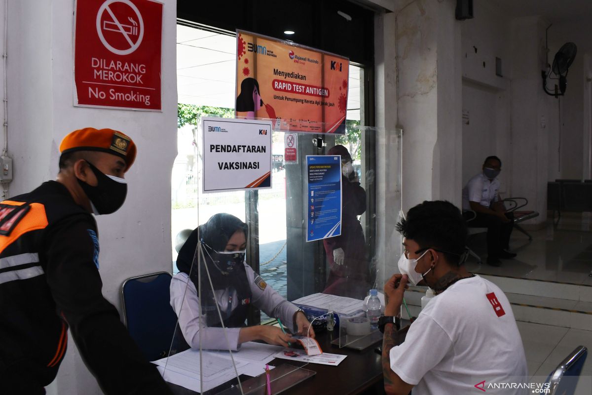 13 stasiun layani vaksinasi gratis bagi pelanggan KAI