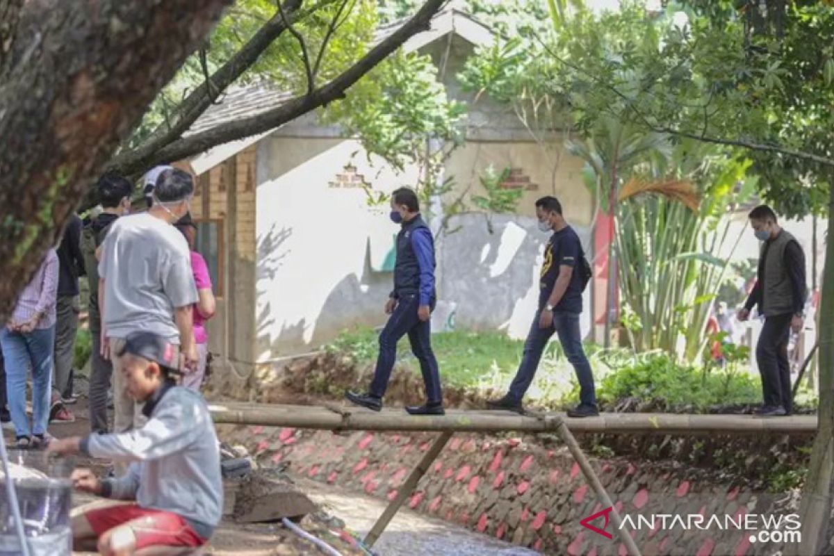 Warga Griya Katulampa Bogor 90 orang positif COVID-19 telah ditangani