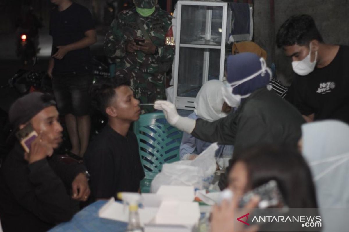 Di Padangsidimpuan, jika tidak pakai masker  test sweb di tempat