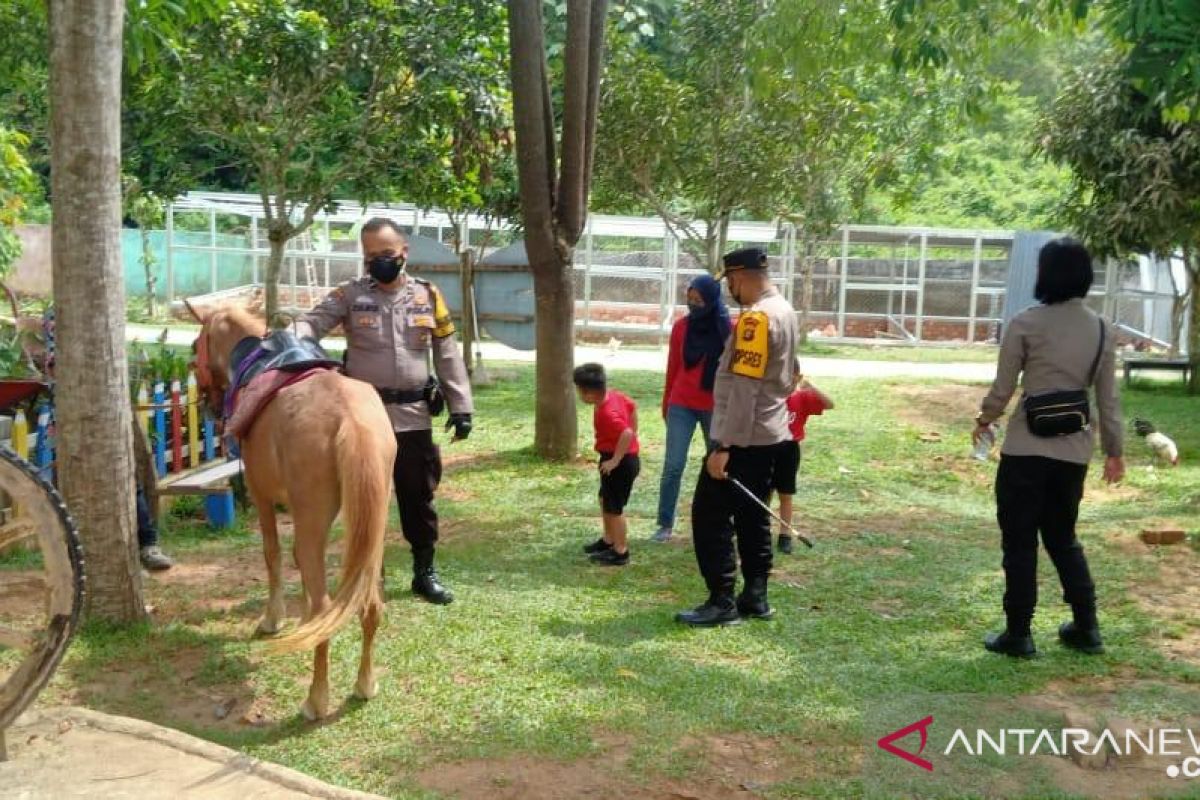 Polres Muarojambi cek prokes dan PPKM di lokasi wisata air