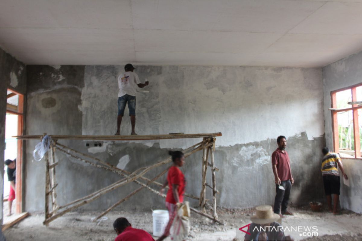 Pembangunan sekolah selama program TMMD capai 70 persen