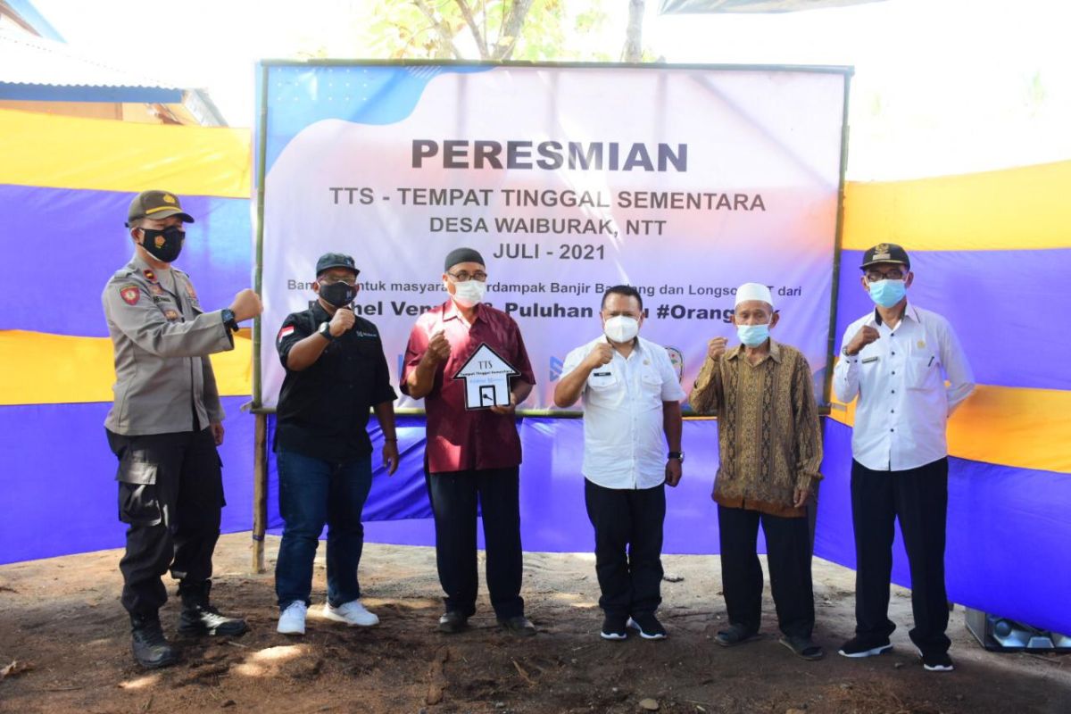 Sekolah Relawan resmikan pembangunan TTS korban banjir NTT
