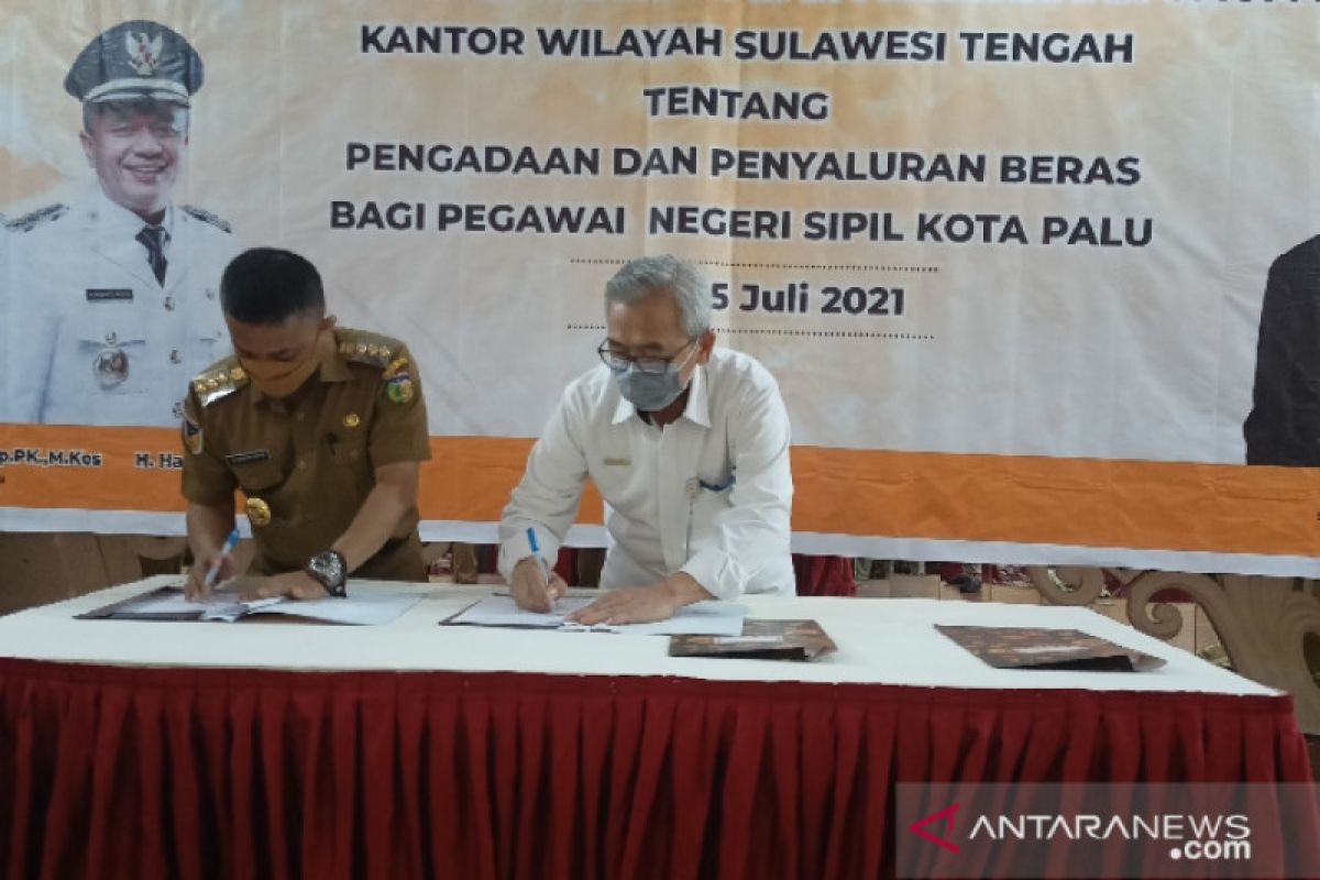 Pemkot Palu gandeng Bulog jaga stabilitas pangan