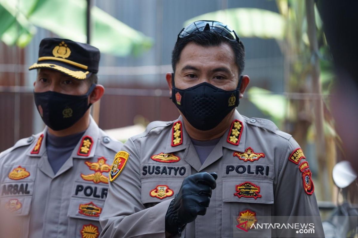 Polresta Bogor Kota laksanakan vaksinasi massal keliling di RT zona merah