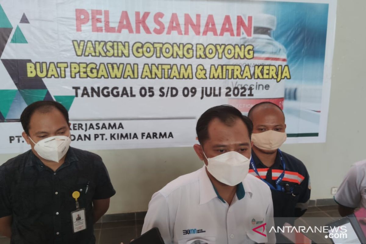 Antam gelar vaksin gotong royong khusus karyawan