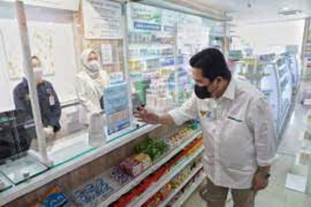 Menteri BUMN kecam harga obat melejit saat terjadi lonjakan kasus COVID-19