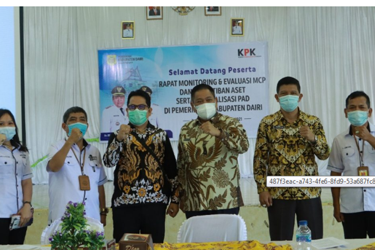 Disambangi KPK, Bupati: Berantas korupsi harus dengan sistem Early Warning