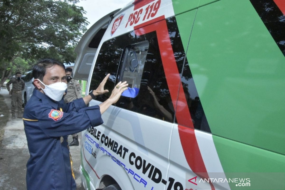 Mobile Combat PSC 119 Dinkes Kabupaten Gorontalo siap beroperasi