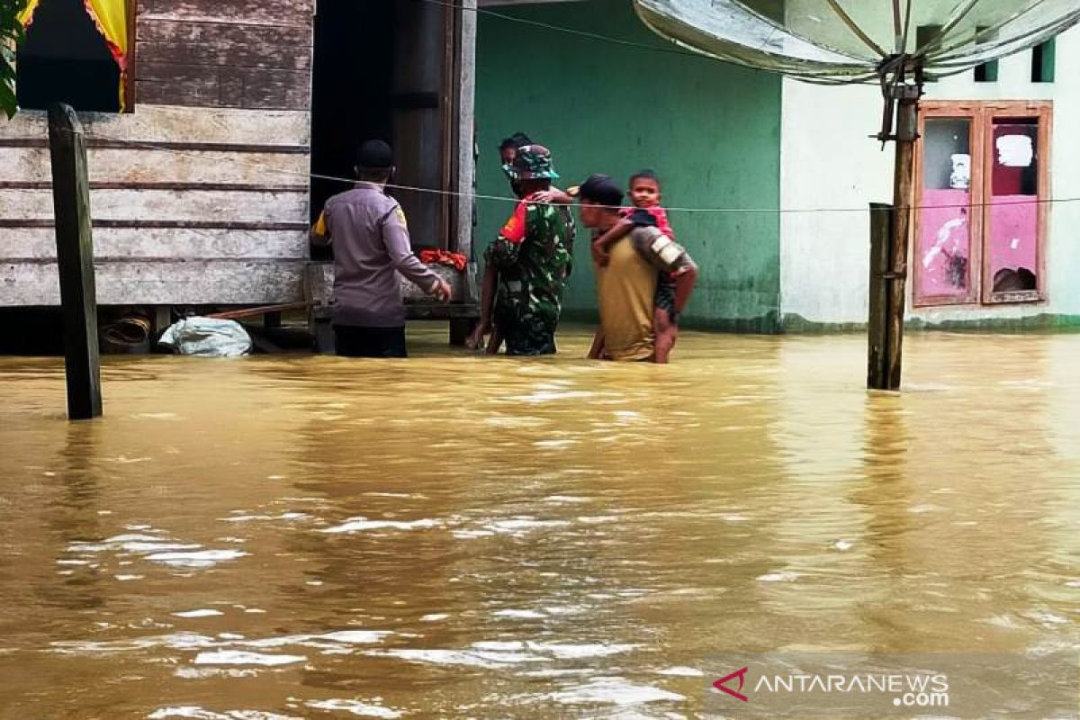 Tujuh kecamatan di Nagan Raya direndam banjir